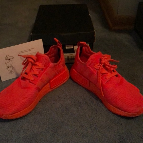 Adidas NMD R1 solar red - Picture 5 of 8